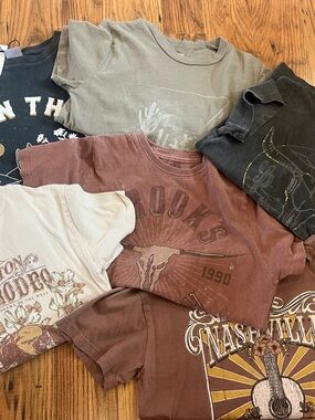 Kids Graphic Tees Bundle - Mixed Earth Tones